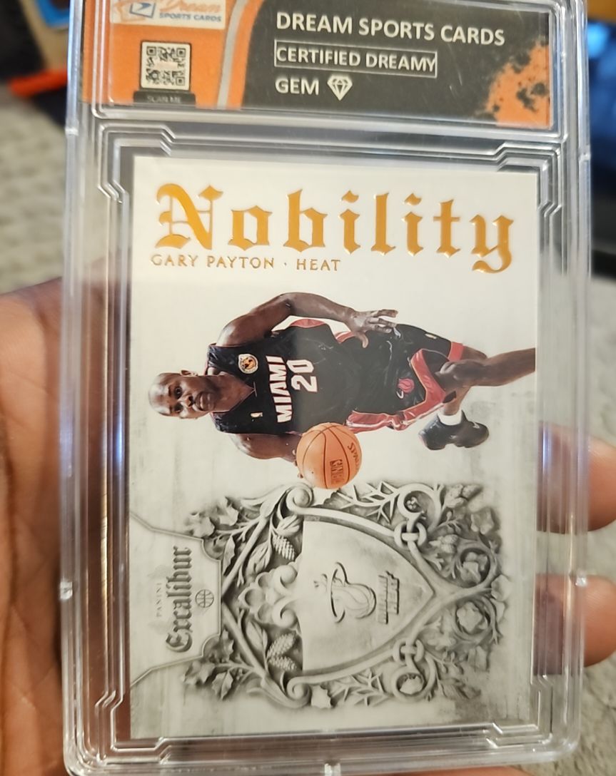 2014-15 Panini Excalibur Nobility Gary Payton — front