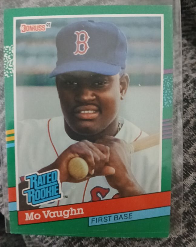 1991 Donruss #430 Mo Vaughn — front