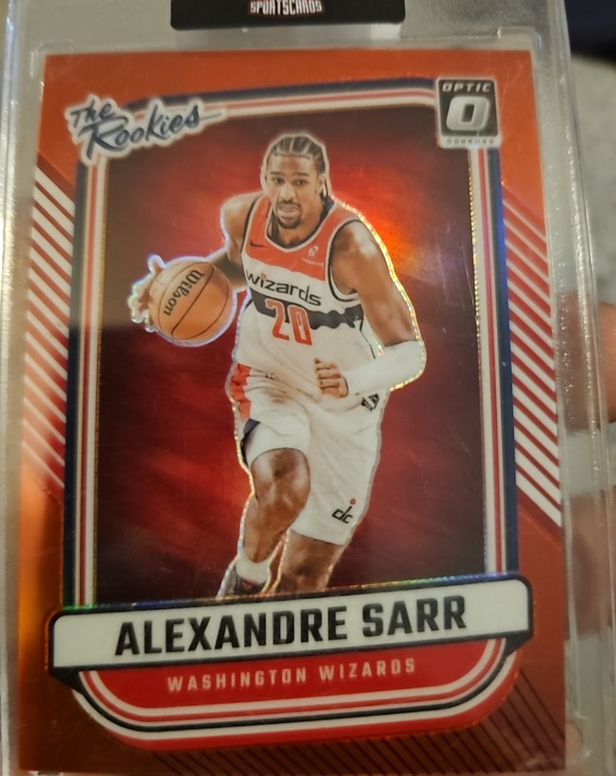 2024-25 Panini Donruss Optic #2 Alexandre Sarr — front