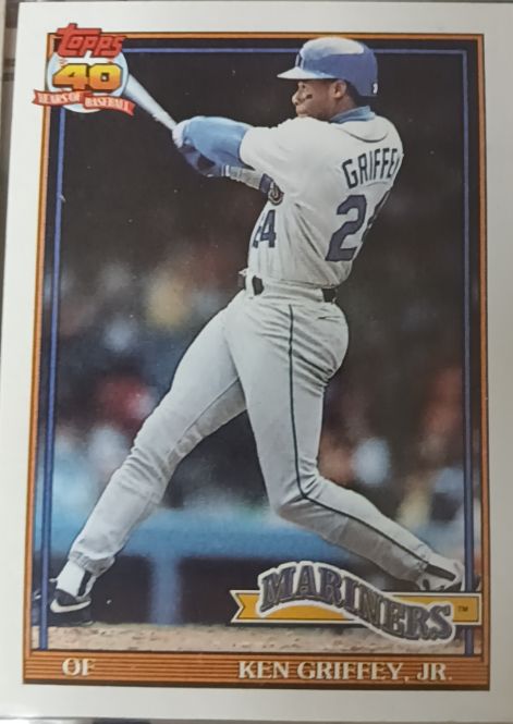 1991 Topps #790 Ken Griffey, Jr. — front