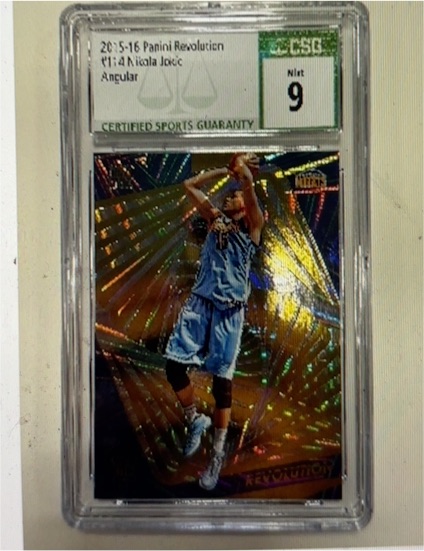 2015-16 Panini Revolution #114 Nikola Jokić — front