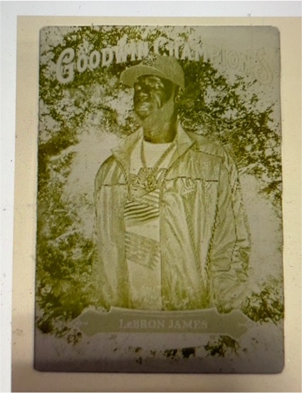 2020 Goodwin Champions LeBron James — front