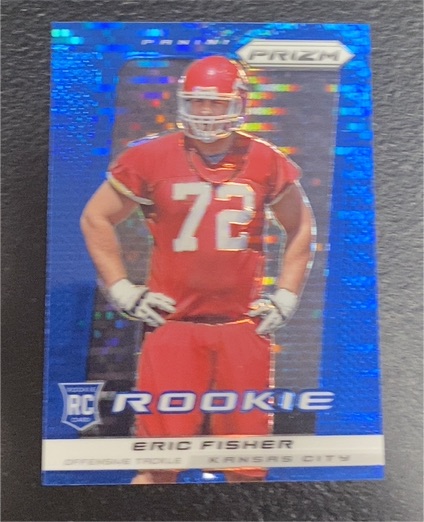 2013 Panini Prizm #234 Eric Fisher — front