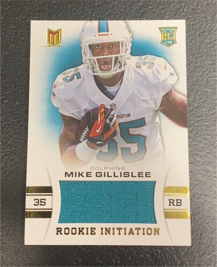 2013 Panini Momentum Rookie Initiation #35 Mike Gillislee — front