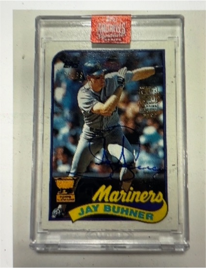 1989 Topps #223 Jay Buhner — front