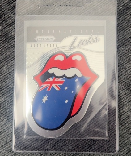 2025 Panini Prizm The Rolling Stones International Licks Australia — front
