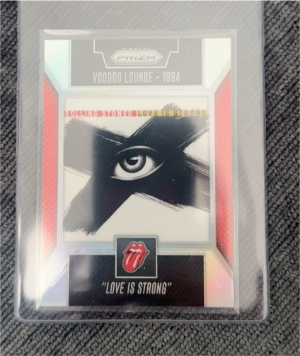 2025 Panini Prizm The Rolling Stones Singles #34 Love Is Strong — front