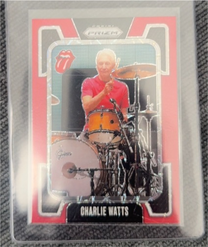 2025 Panini Prizm The Rolling Stones #23 Charlie Watts — front
