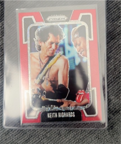 2025 Panini Prizm The Rolling Stones #20 Keith Richards — front