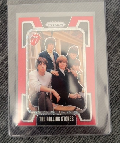 2025 Panini Prizm #34 The Rolling Stones — front