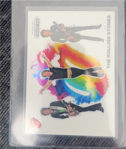2025 Panini Prizm #5 The Rolling Stones Color Blast — front