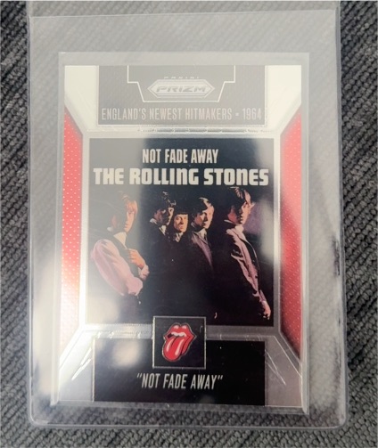 2025 Panini Prizm The Rolling Stones Not Fade Away — front