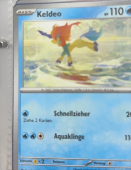 2024 Pokémon SV05: Temporal Forces #44 Keldeo — front