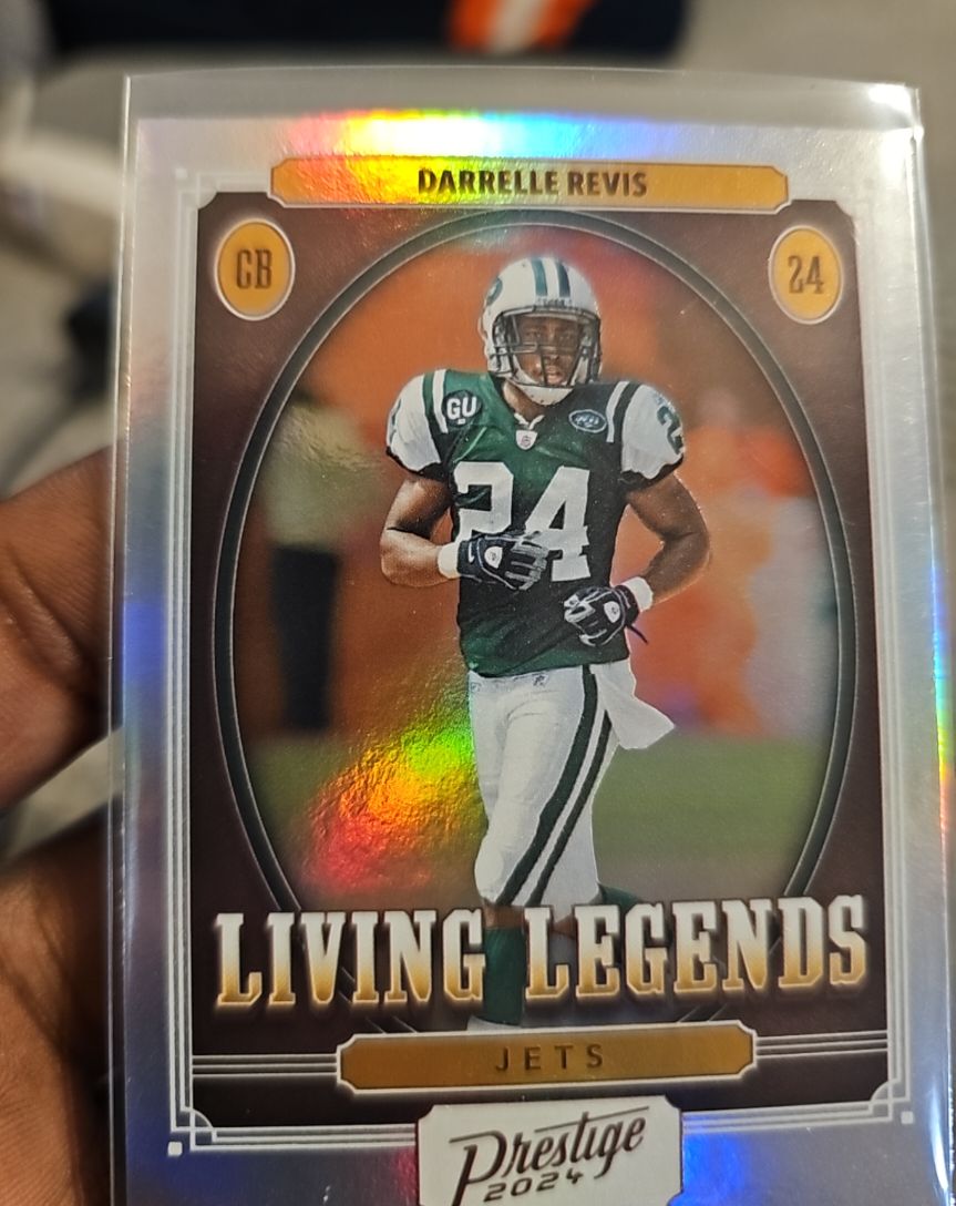 2024 Panini Prestige Living Legends #LL-DRS Darrelle Revis — front