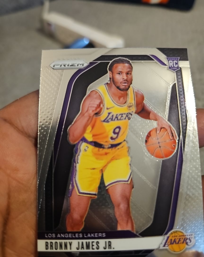 2024-25 Panini Prizm #243 Bronny James Jr. — front