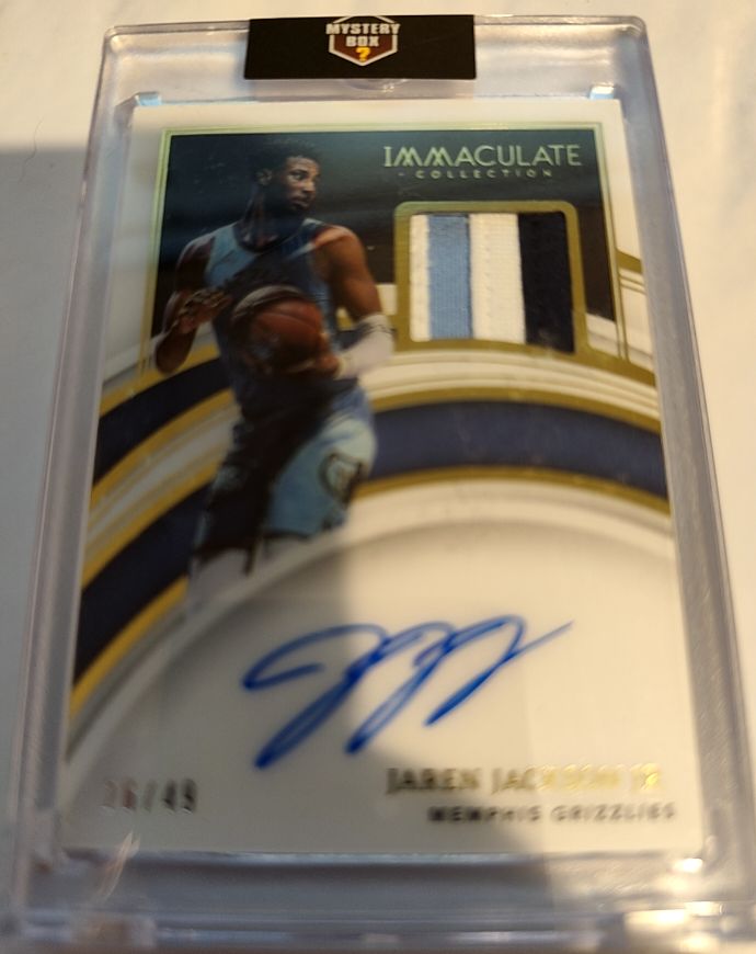 2021 Panini Immaculate Collection #26 Jaren Jackson Jr. — front