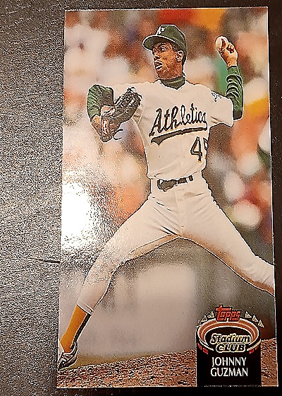 1993 Topps Stadium Club Johnny Guzman — front