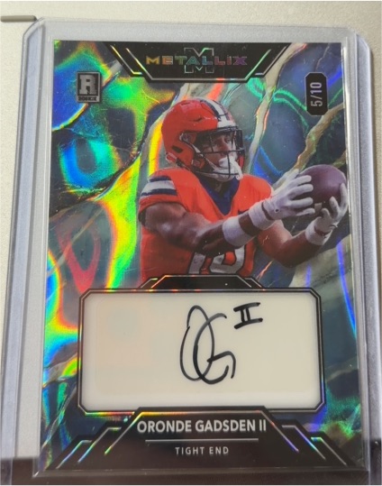 2025 Wild Card Metallix Oronde Gadsden II #5/10 — front