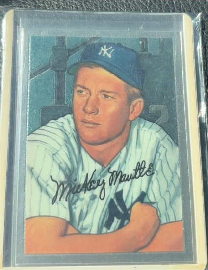 1996 Topps Chrome Mickey Mantle Commemorative #20 — front