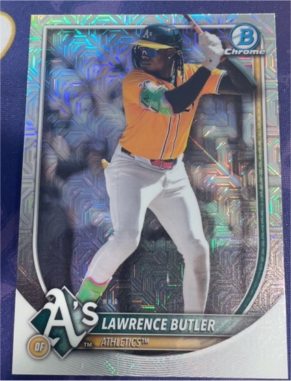 2025 Bowman Chrome #65 Lawrence Butler — front