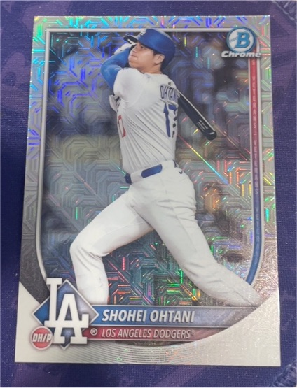 2025 Bowman Chrome #17 Shohei Ohtani — front