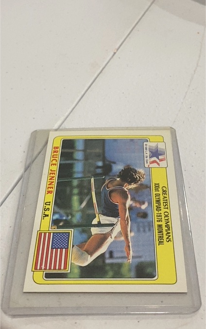 1983 Topps Greatest Olympians #50 Bruce Jenner — front