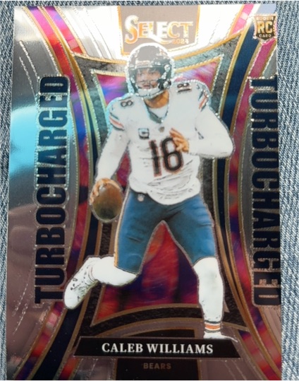 2024 Panini Select #11 Caleb Williams Turbocharged — front