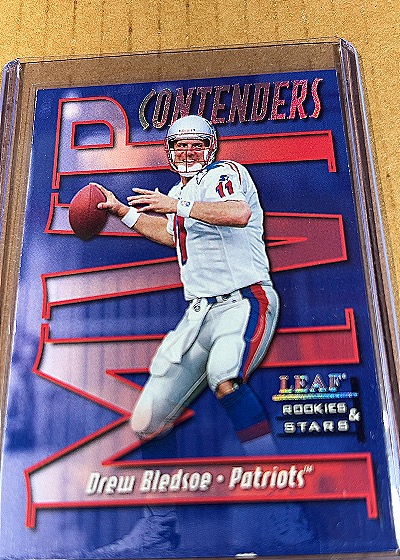 1998 Leaf Rookies & Stars MVP Contenders #15 Drew Bledsoe — front