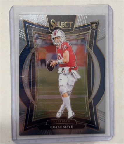 2024 Panini Select #27 Drake Maye — front
