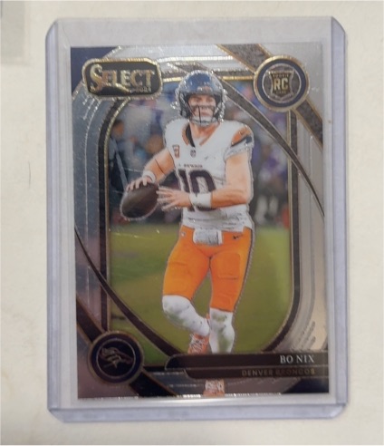 2024 Panini Select #221 Bo Nix Rookie Club Level — front