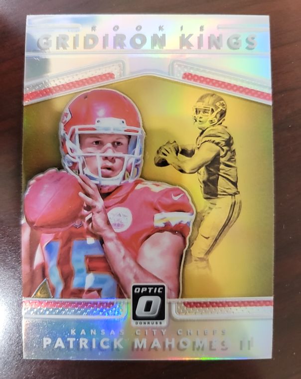 2017 Donruss Optic Rookie Gridiron Kings Prizm #2 Patrick Mahomes II — front