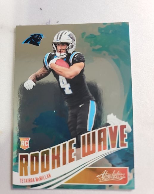 2025 Panini Absolute Rookie Wave #RW-TMN Tetairoa McMillan — front