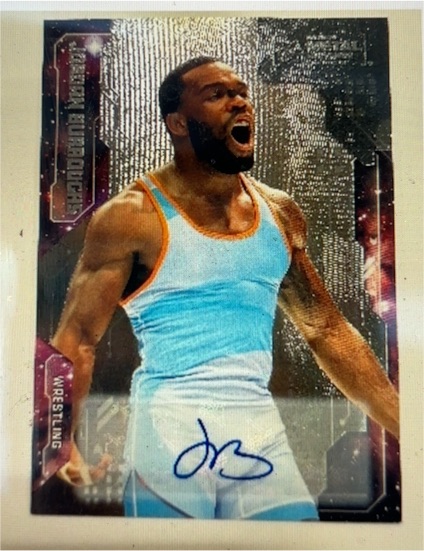 2024 Metal Universe Champions Autographs #81 Bo Nickal — front