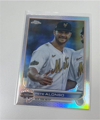 2022 Topps Chrome Update #ASGC-30 Pete Alonso All-Star Game — front