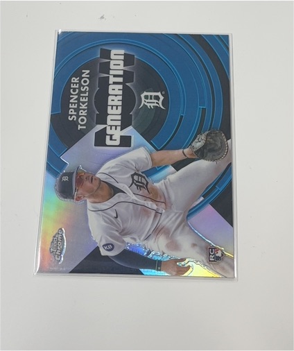 2022 Topps Chrome Update #GNC-25 Spencer Torkelson Generation Now Chrome Rookie — front