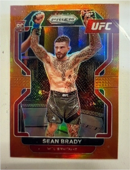 2022 Panini Prizm UFC #162 Sean Brady — front