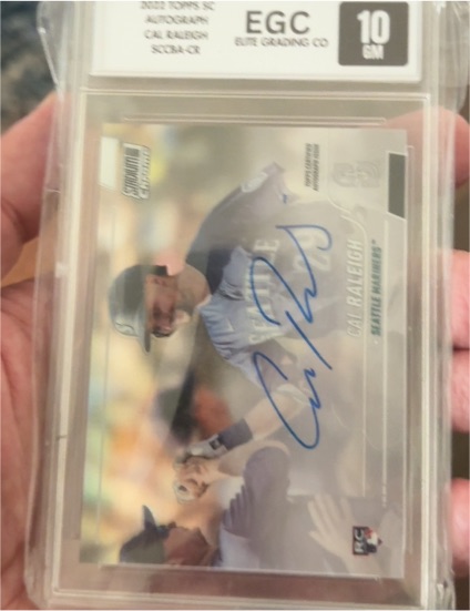 2022 Topps Stadium Club Chrome #SCCBA-CR Cal Raleigh — front