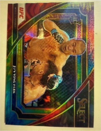 2023 Panini Select UFC Jun Yong Park Rookie — front