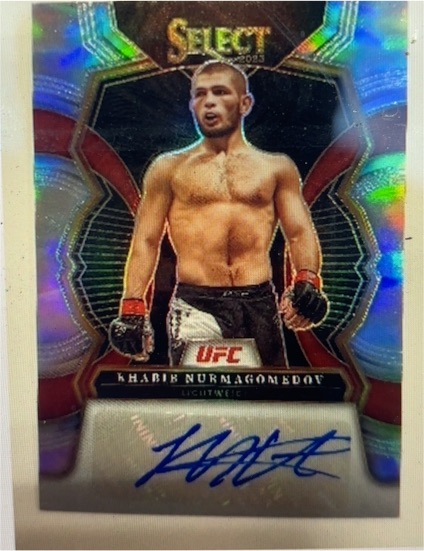 2023 Panini Select UFC #SG-KBN Khabib Nurmagomedov — front