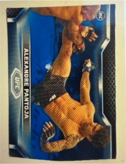 2020 Topps UFC Knockout Alexandre Pantoja — front