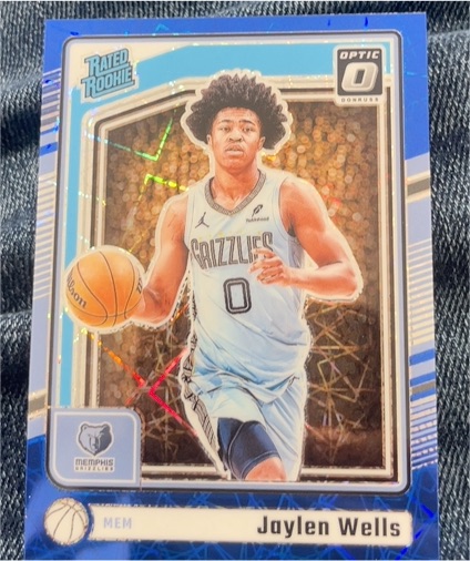 2024-25 Panini Donruss Optic #252 Jaylen Wells — front