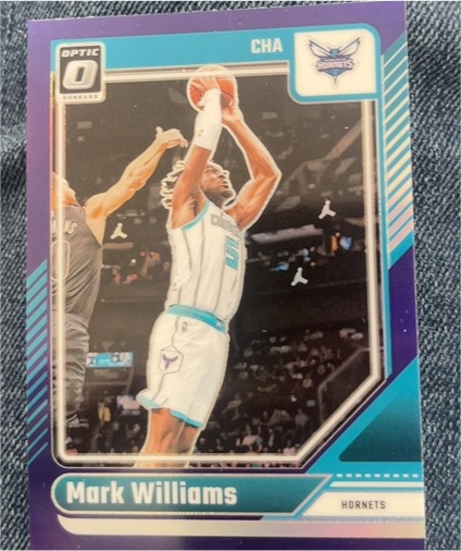2024-25 Panini Donruss Optic #181 Mark Williams — front