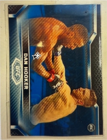 2020 Topps UFC Knockout Dan Hooker — front
