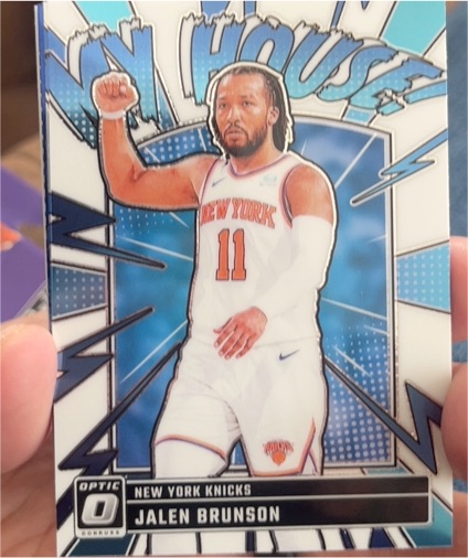 2024-25 Donruss Optic My House #12 Jalen Brunson — front