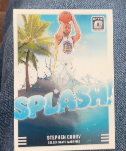 2024-25 Panini Donruss Optic #2 Stephen Curry Splash! — front
