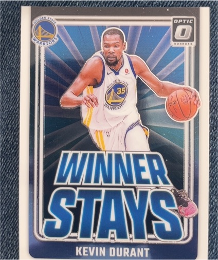 2024-25 Panini Donruss Optic #5 Kevin Durant Winner Stays — front