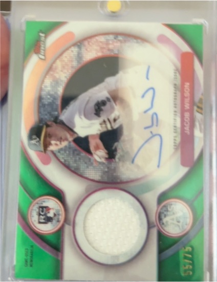 2025 Topps Finest #RAJR-JWI Jacob Wilson — front