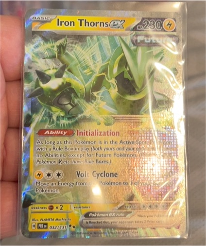 2025 Pokémon SV06: Twilight Masquerade #077 Iron Thorns ex — front