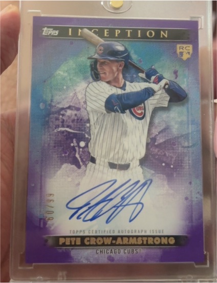 2024 Topps Inception #BRES-PC Pete Crow-Armstrong — front