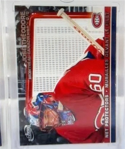 2003-04 Pacific McDonald's Net Protectors #4 Jose Theodore — front